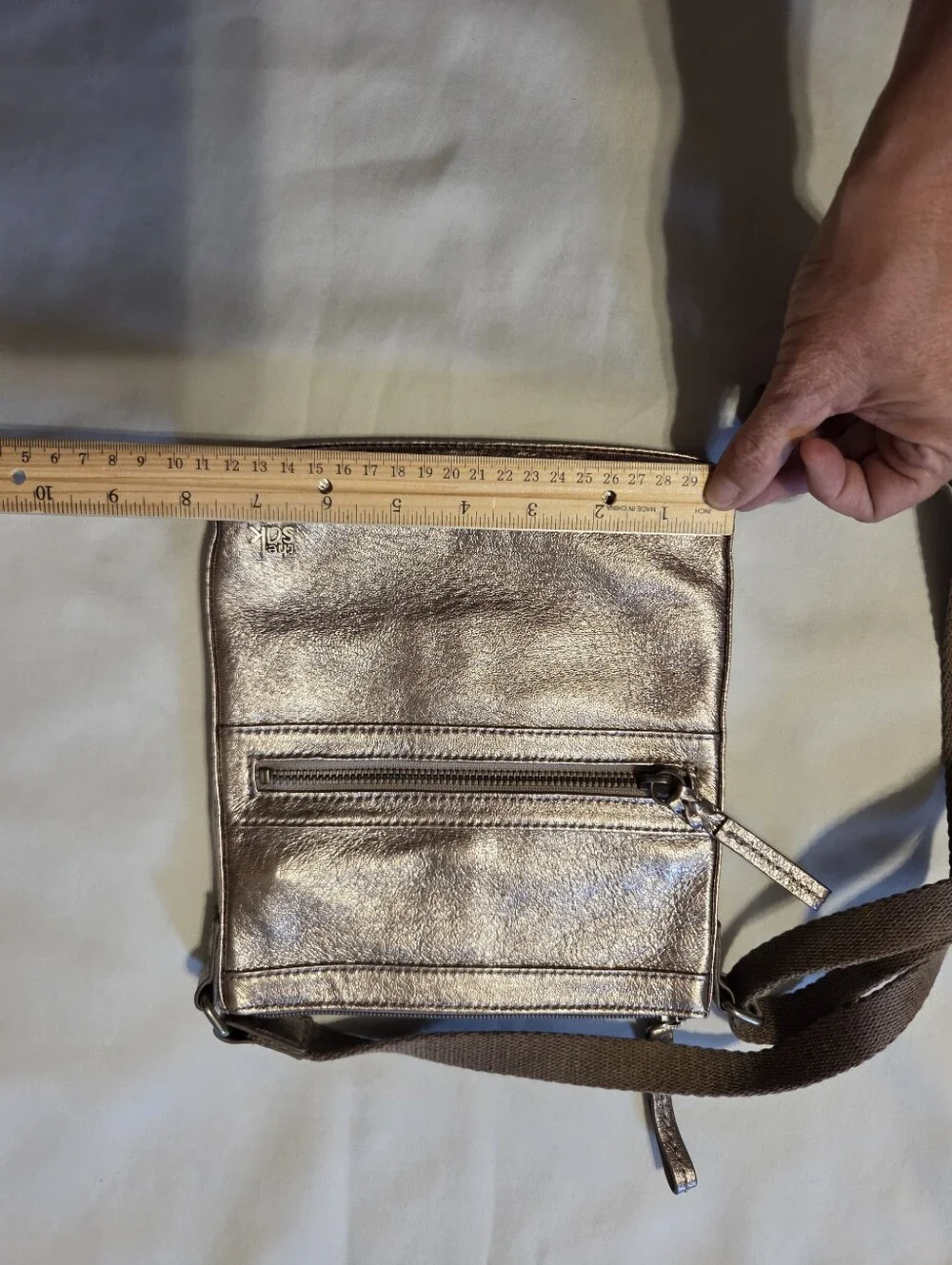 The Sak Metallic Crossbody Bag w/ Adjustable Strap ✨